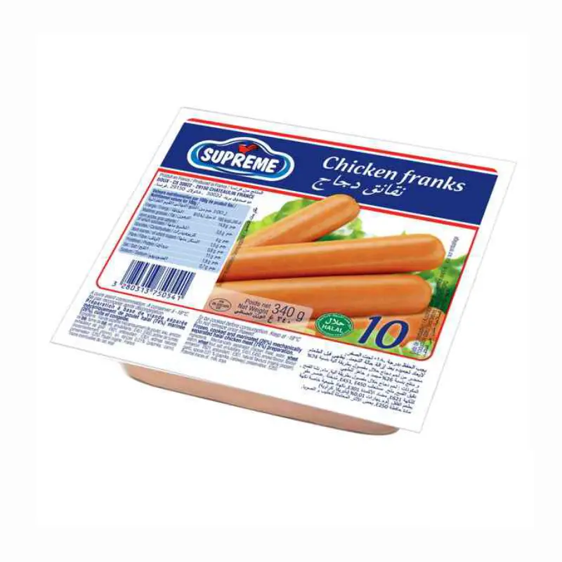 SAUCISSES POULET SUPREME 340GR