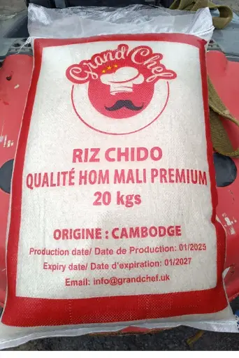 [ARZHOMVN001] RIZ CHIDO HOM MALI CAMBODGE 20KG 